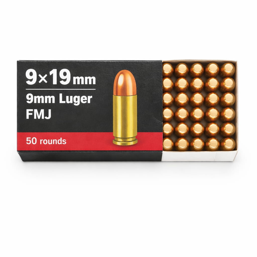 9mm FMJ Ammunition
